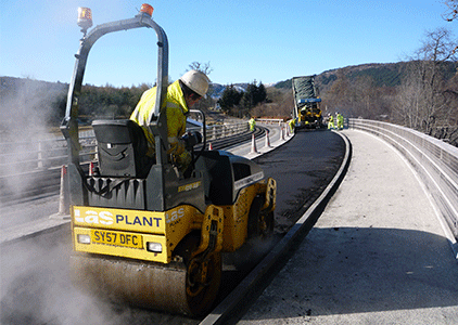 Matacryl WPM road pressing, A Rapid Setting, Cold Applied, Flexible, Heavy Duty Bridge Deck Waterproofing System