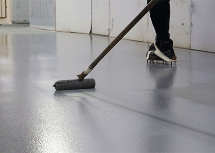 Application of Vulkem EWS with PUMA Technology (Vehicular),  A Waterproof Traffic Coating System for Car Park Decks & Vehicular Exposures